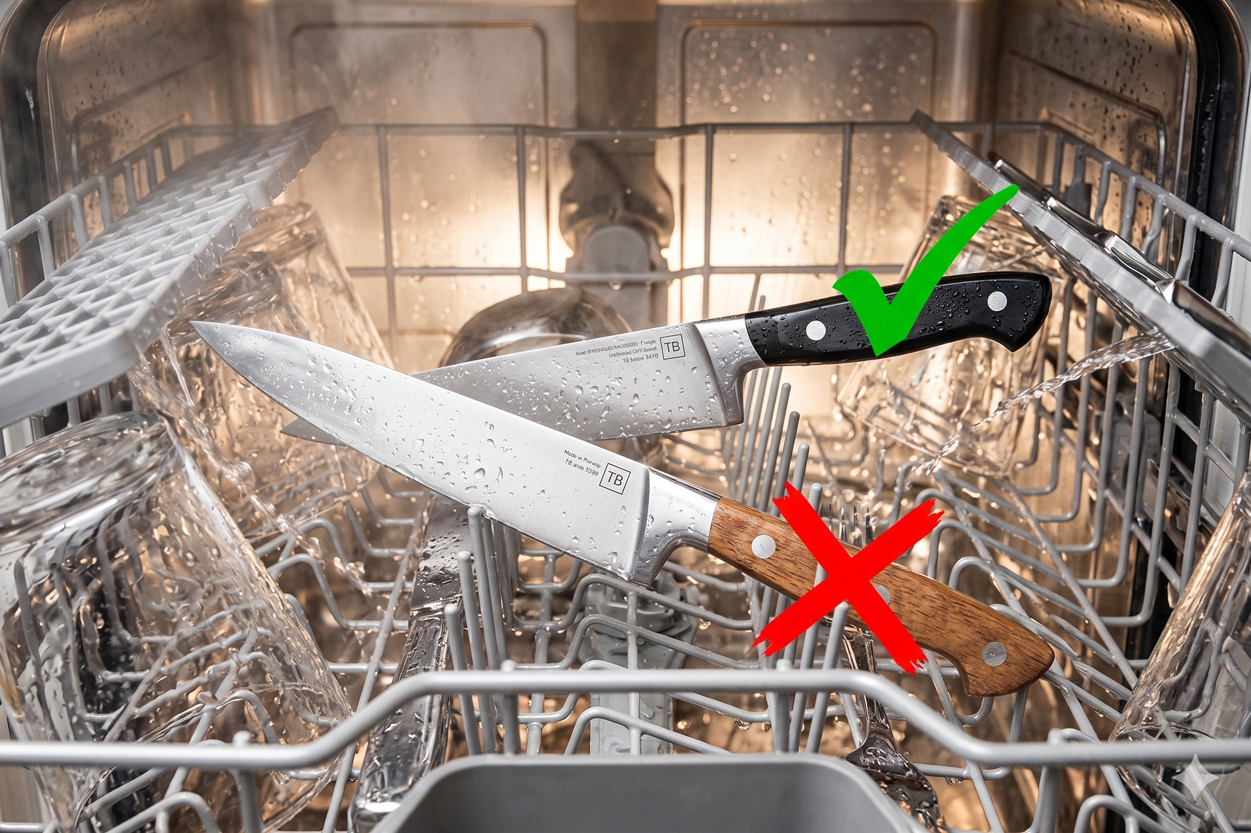 Peut-on mettre un couteau au lave-vaisselle ?