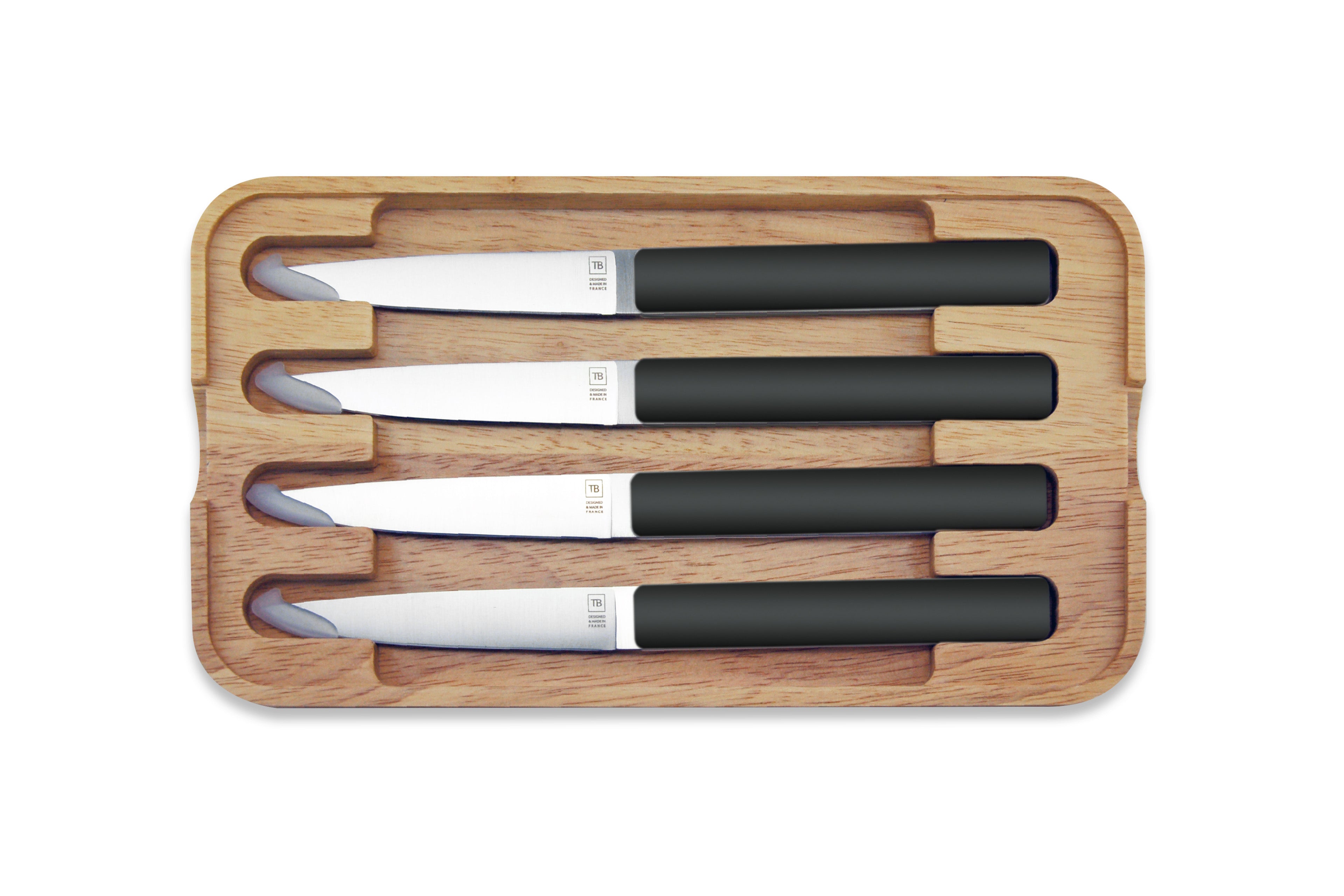 Coffret 4 couteaux de table Hector Noir