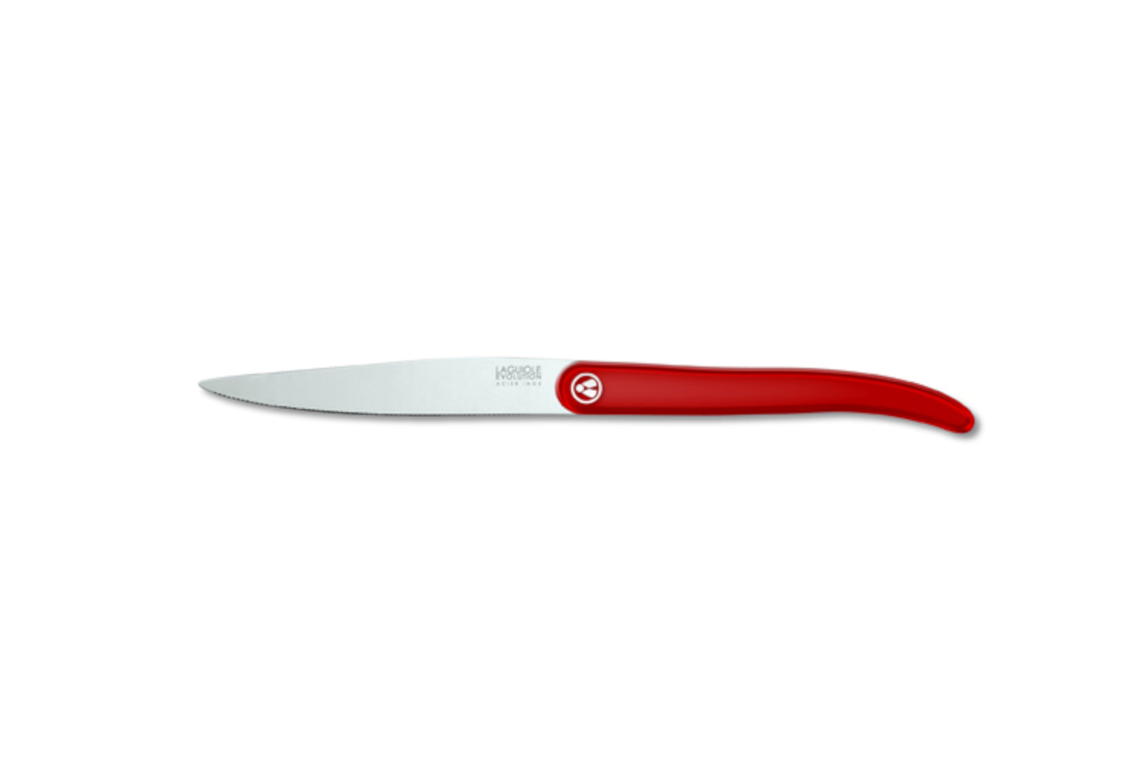 couteau laguiole acidule rouge