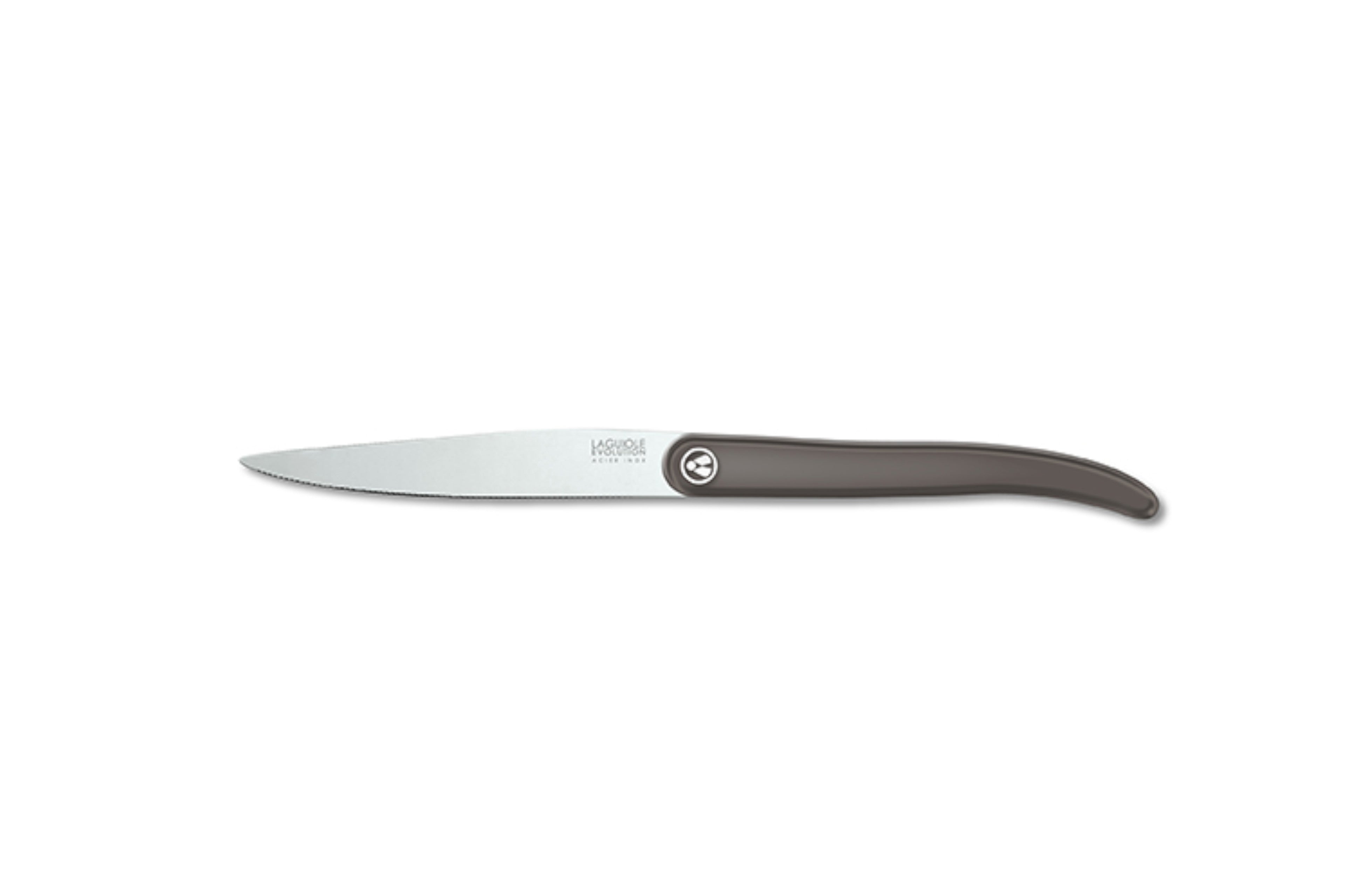 couteau laguiole acidule taupe