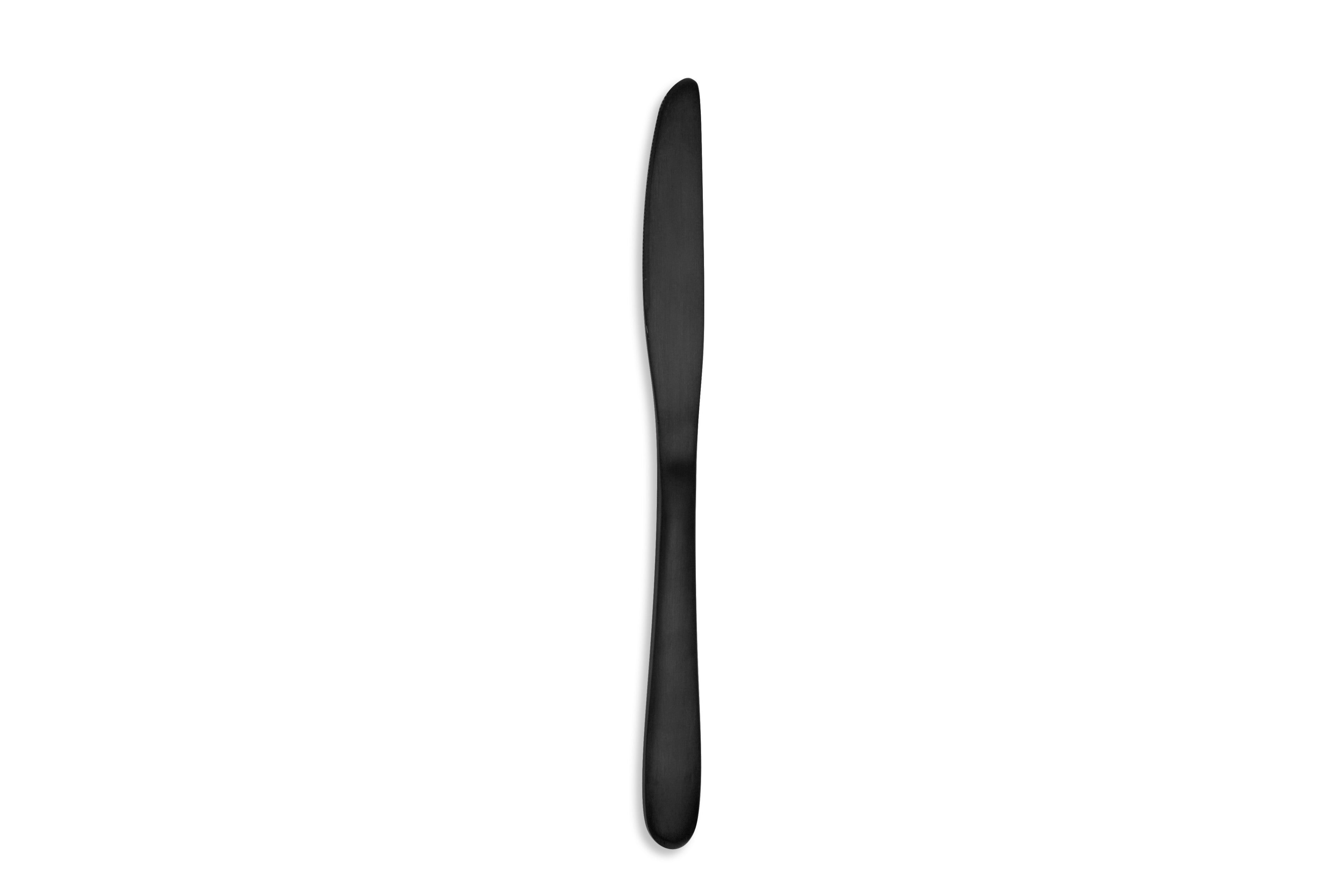 Bagatelle noir mat couteau