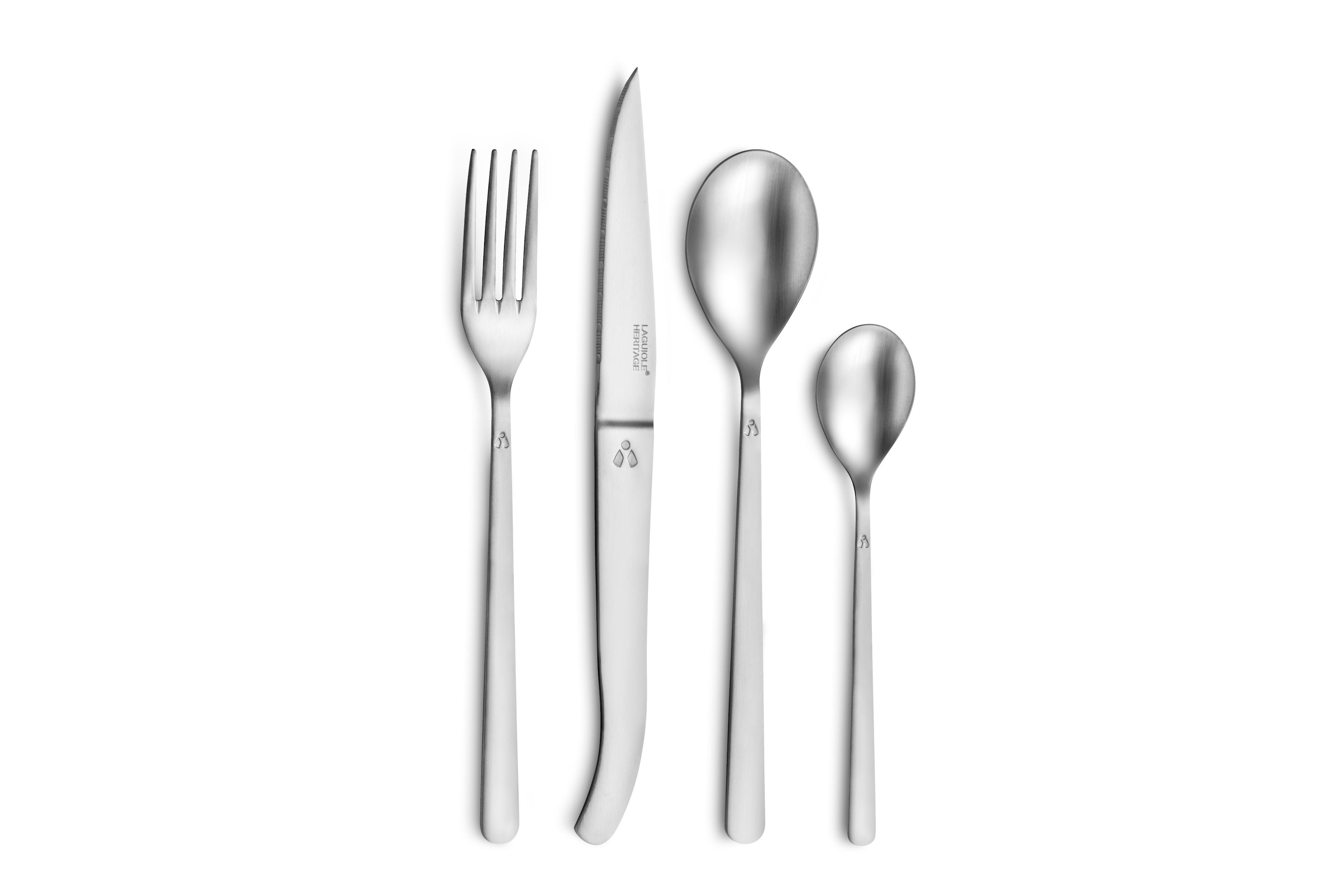 Laguiole Héritage - Fusion Satin <br/>Ménagère 24 pièces