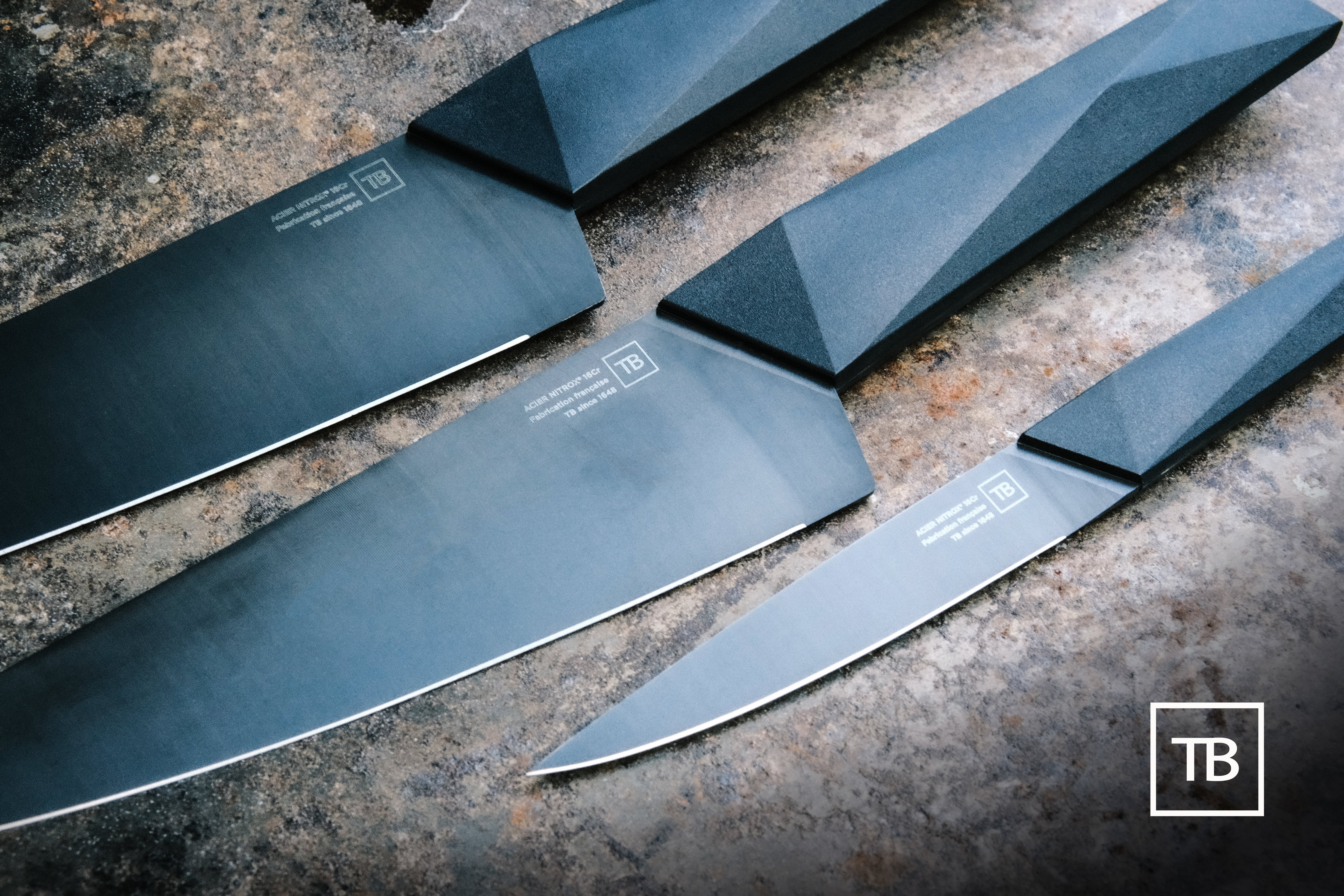 zoom gamme couteau Thau