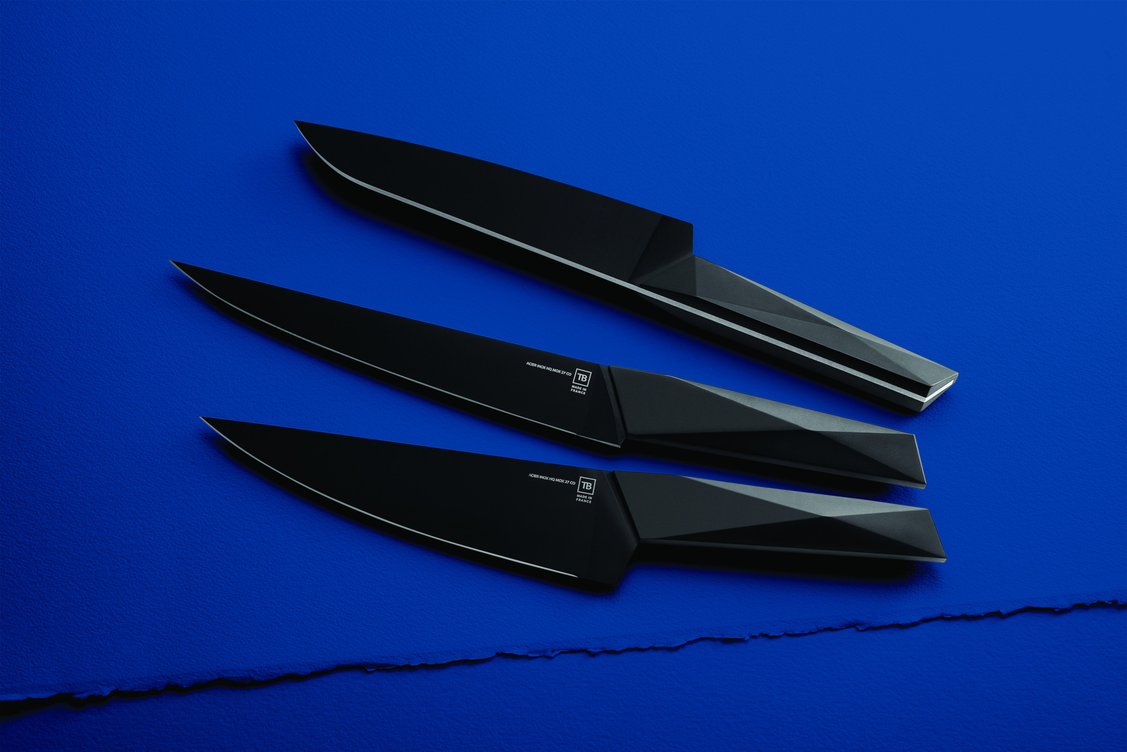 Ambiance gamme couteau de cuisine Furtif