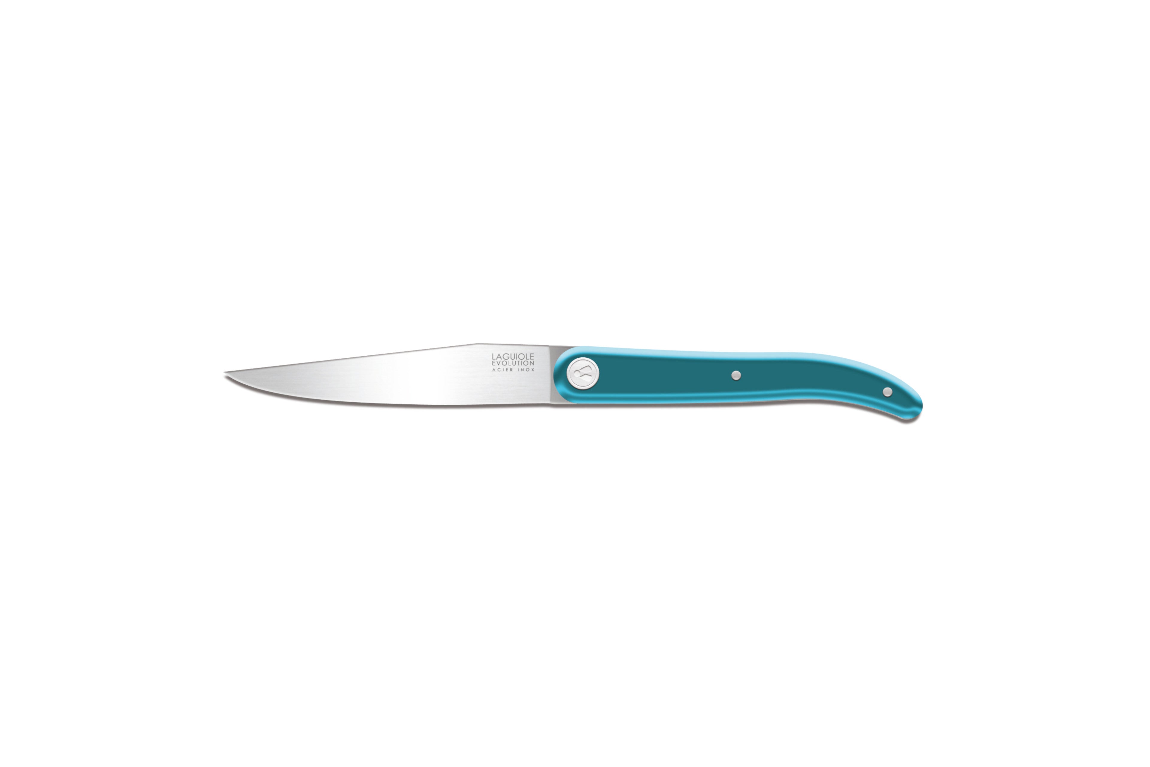 couteau laguiole sens bleu turquoise