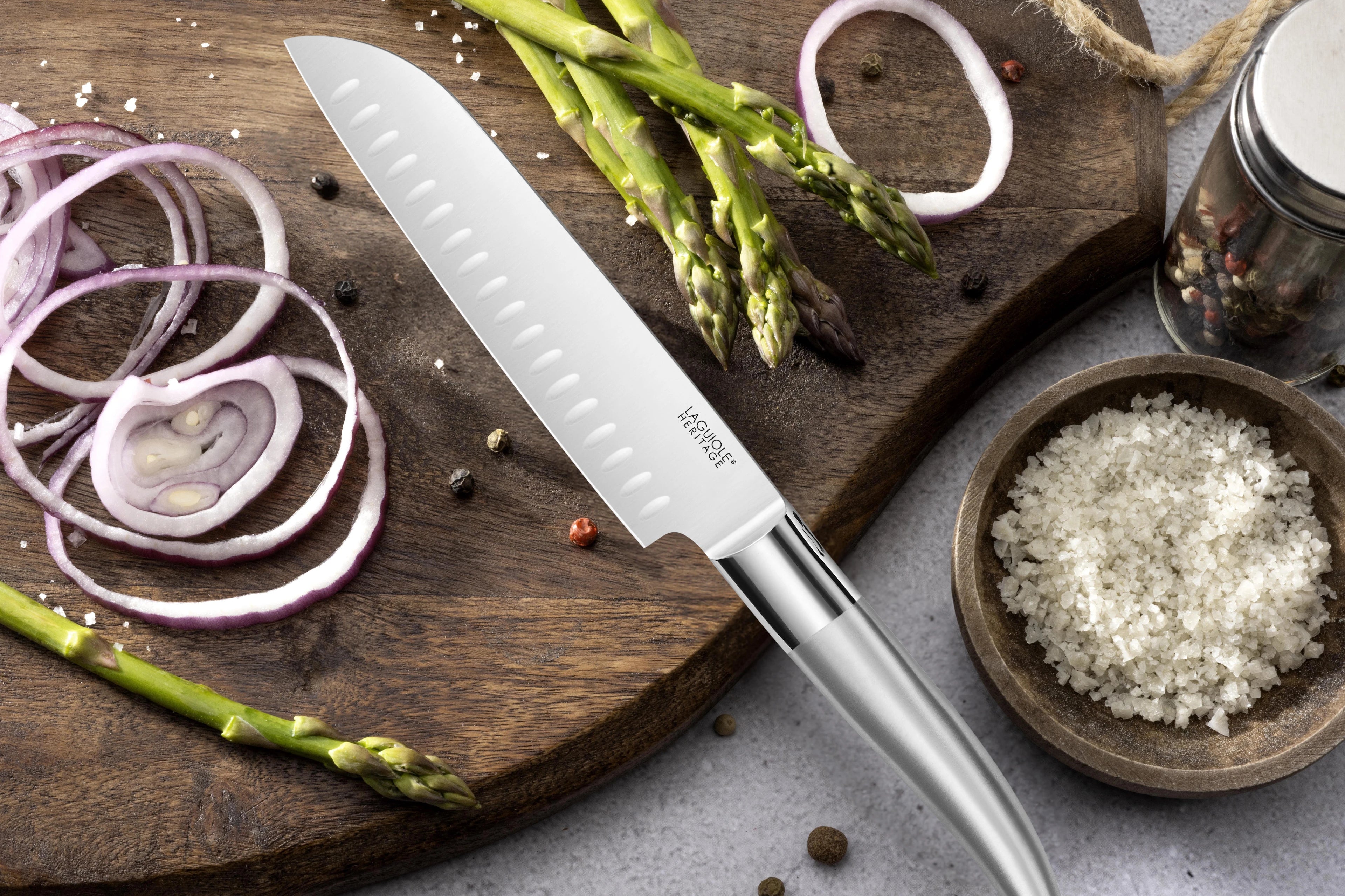 Santoku<br/>Laguiole Héritage Expression Métal