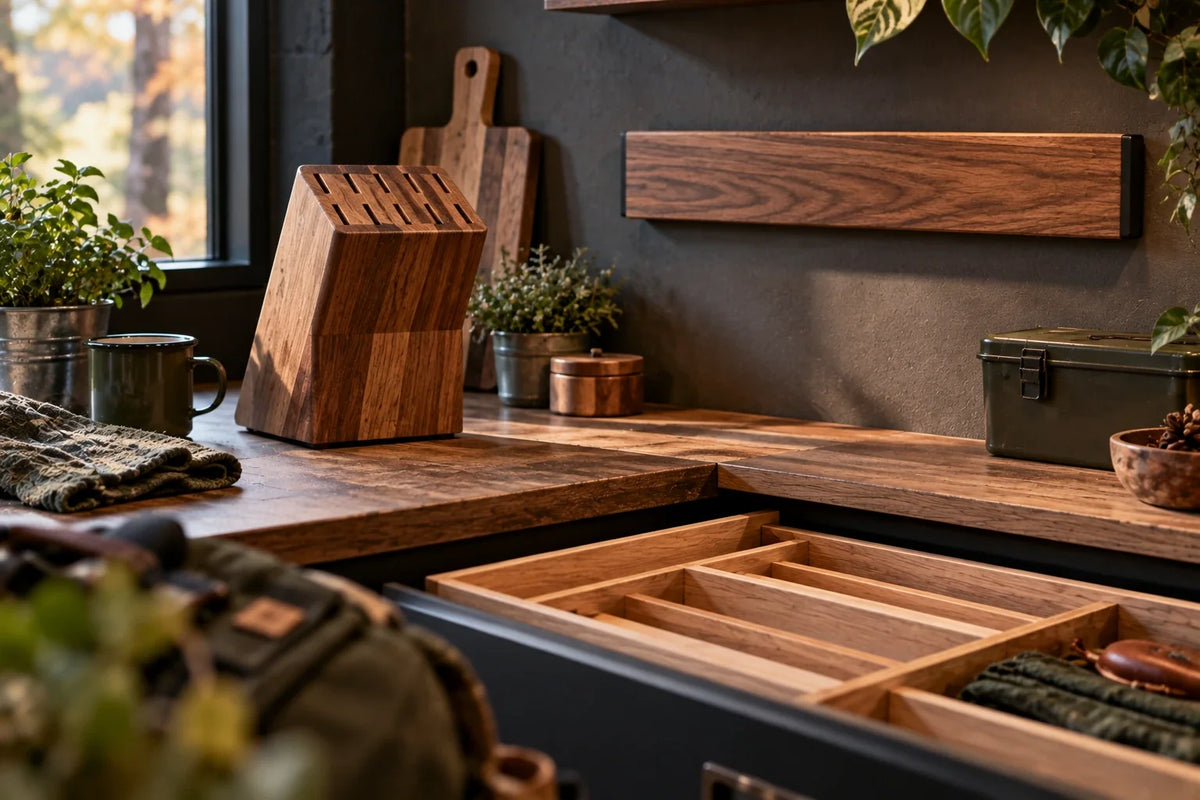Ranger ses couteaux : bloc, aimant ou tiroir, que choisir ?