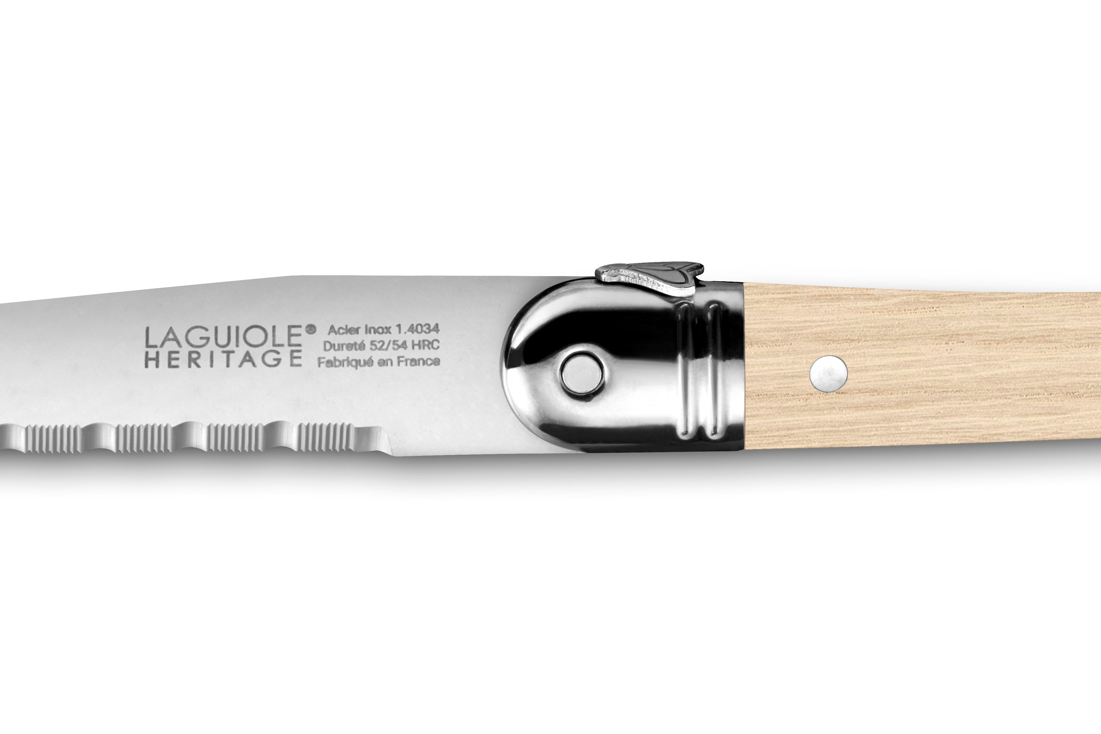 Coffret de 6 couteaux - Bois<br/>Laguiole Héritage