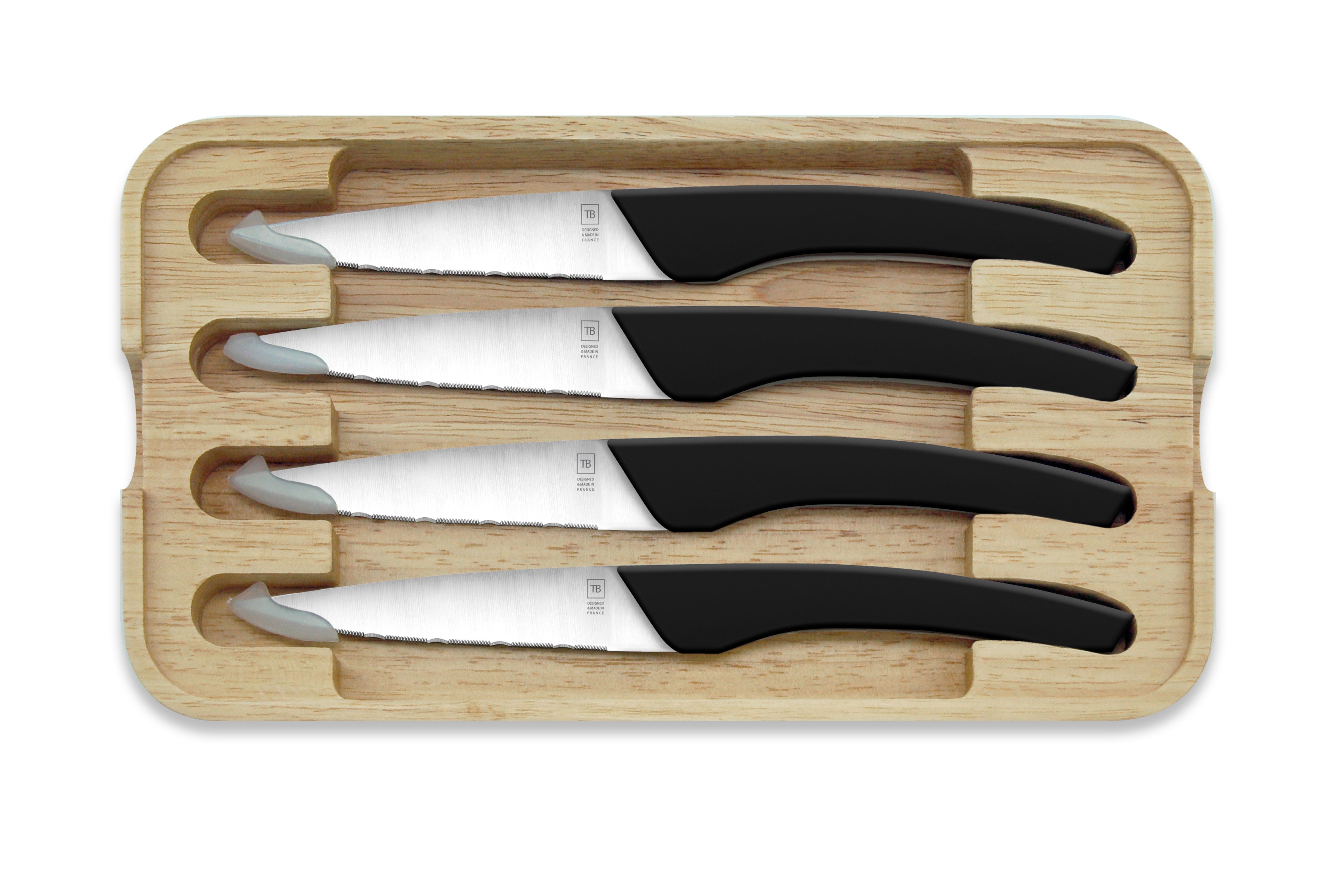 set 4 couteau auguste ABS Noir