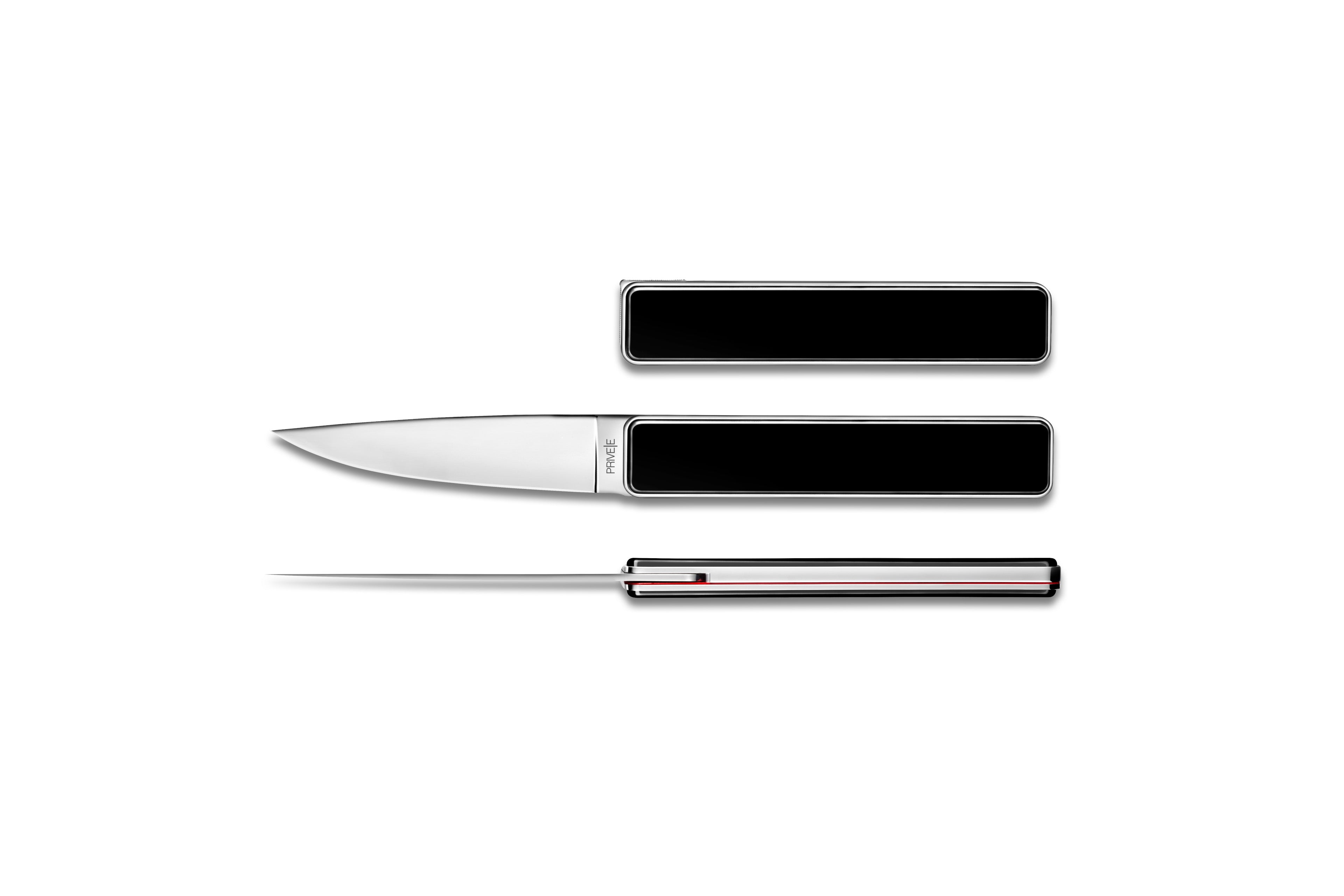 Couteau Pliant Privée Noir