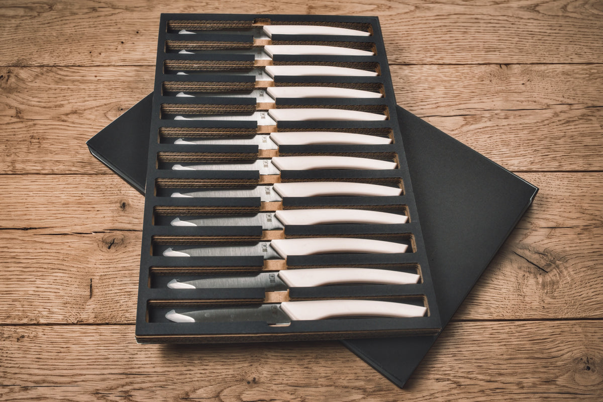 Coffret de 12 Couteaux de Table - Auguste - Manche ABS