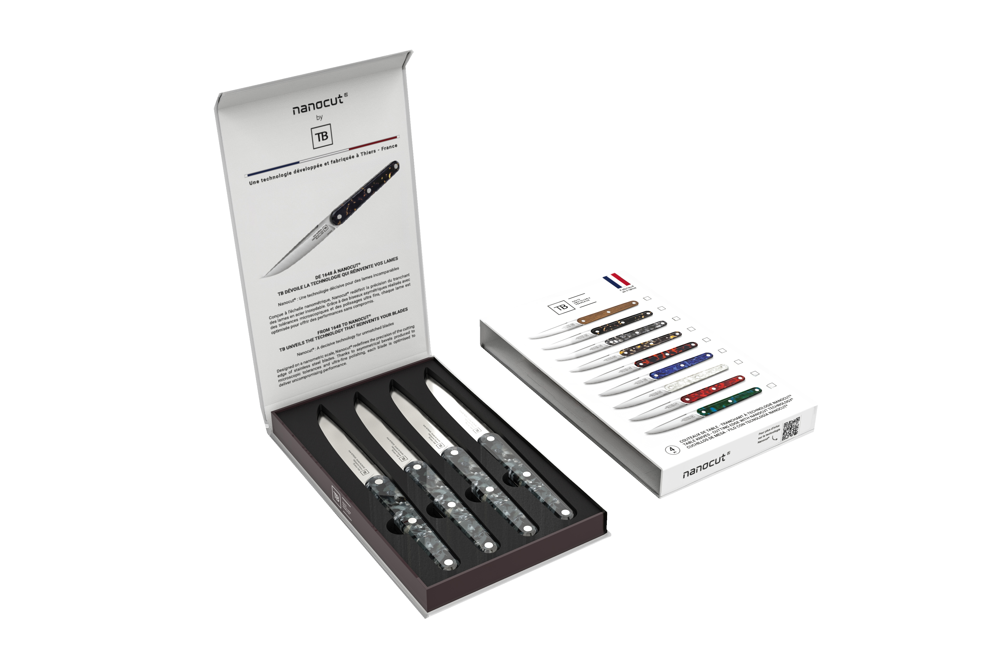 4 Table Knives<br> Joseph Nanocut®