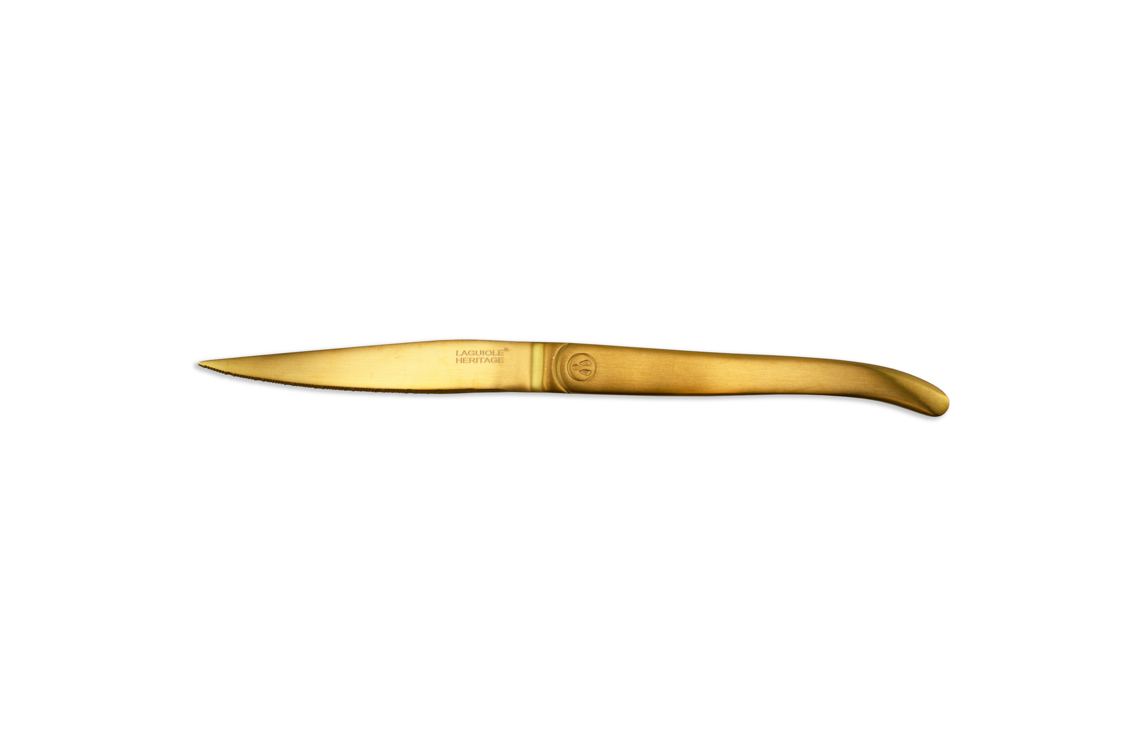 Couteau Laguiole Héritage Or