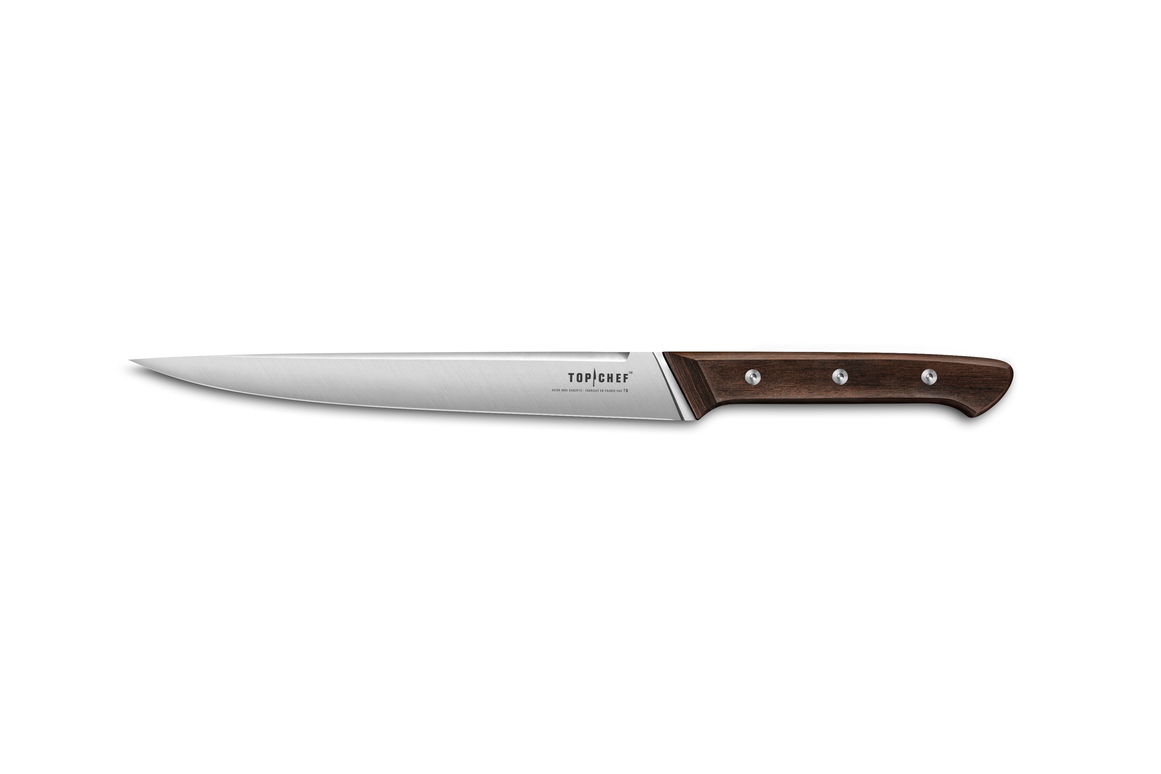 Couteau Filet de sole Top Chef Bois stabilisé
