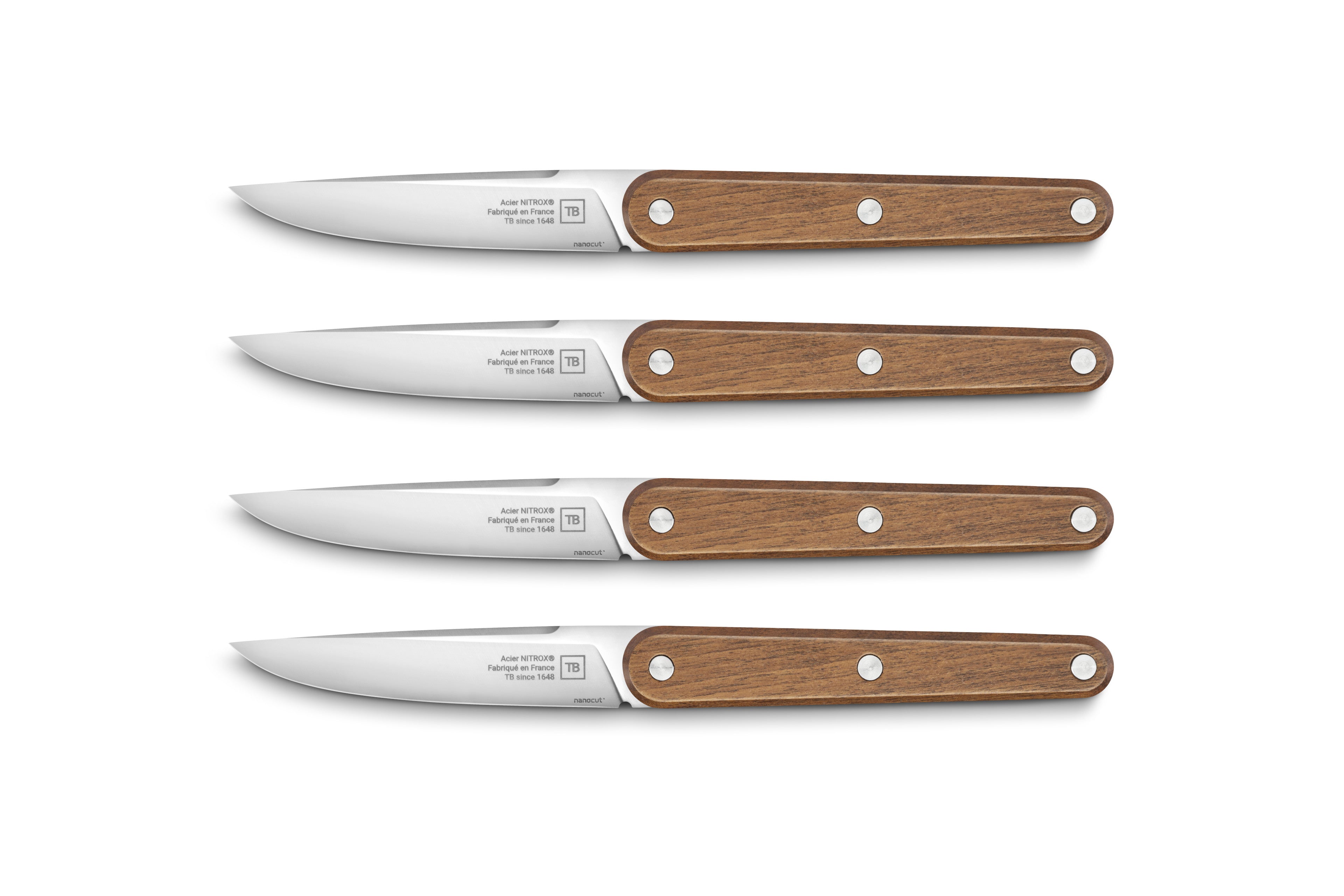 4 Table Knives - Hydrawood<br> Joseph Nanocut®