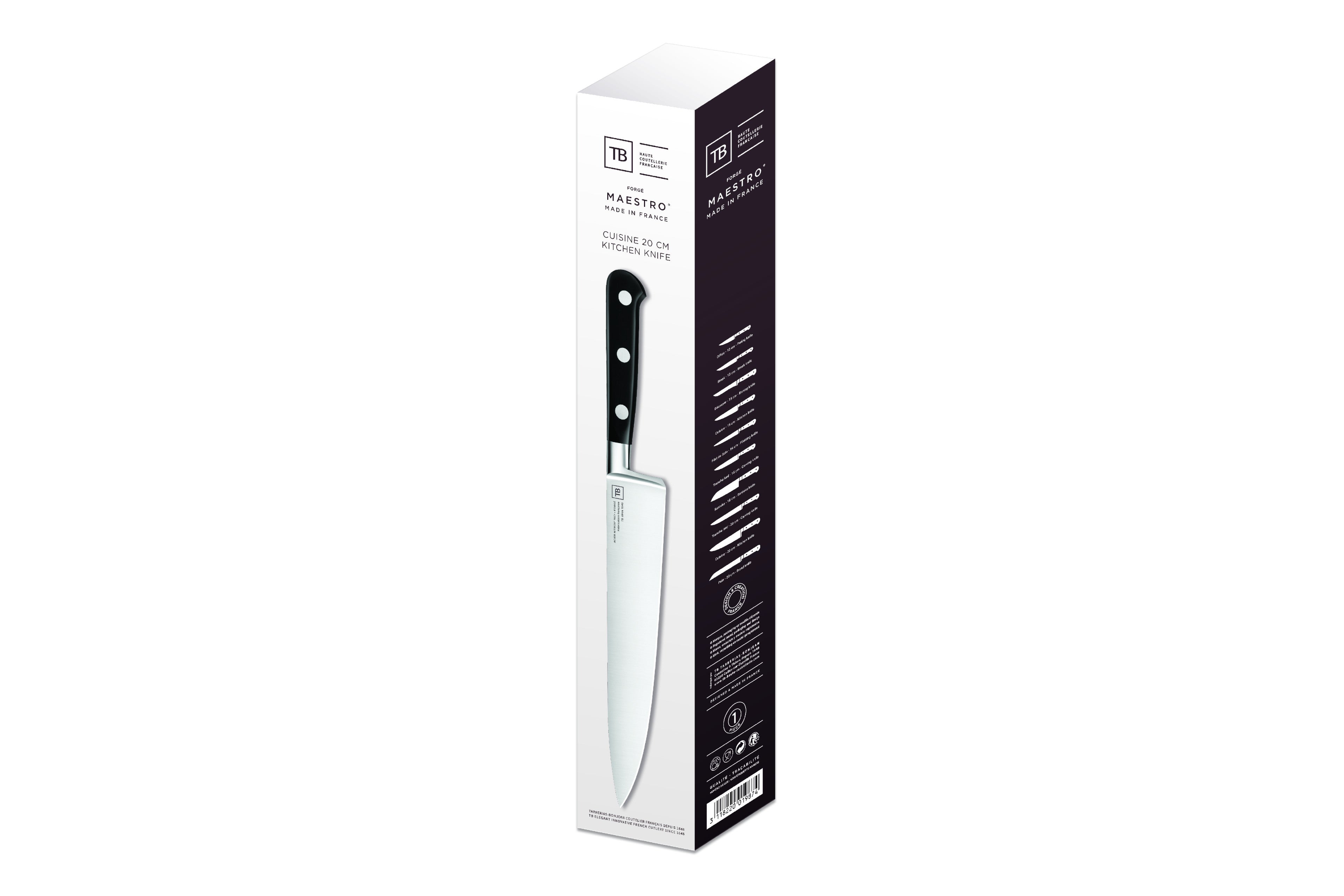 Packaging Maestro couteau cuisine