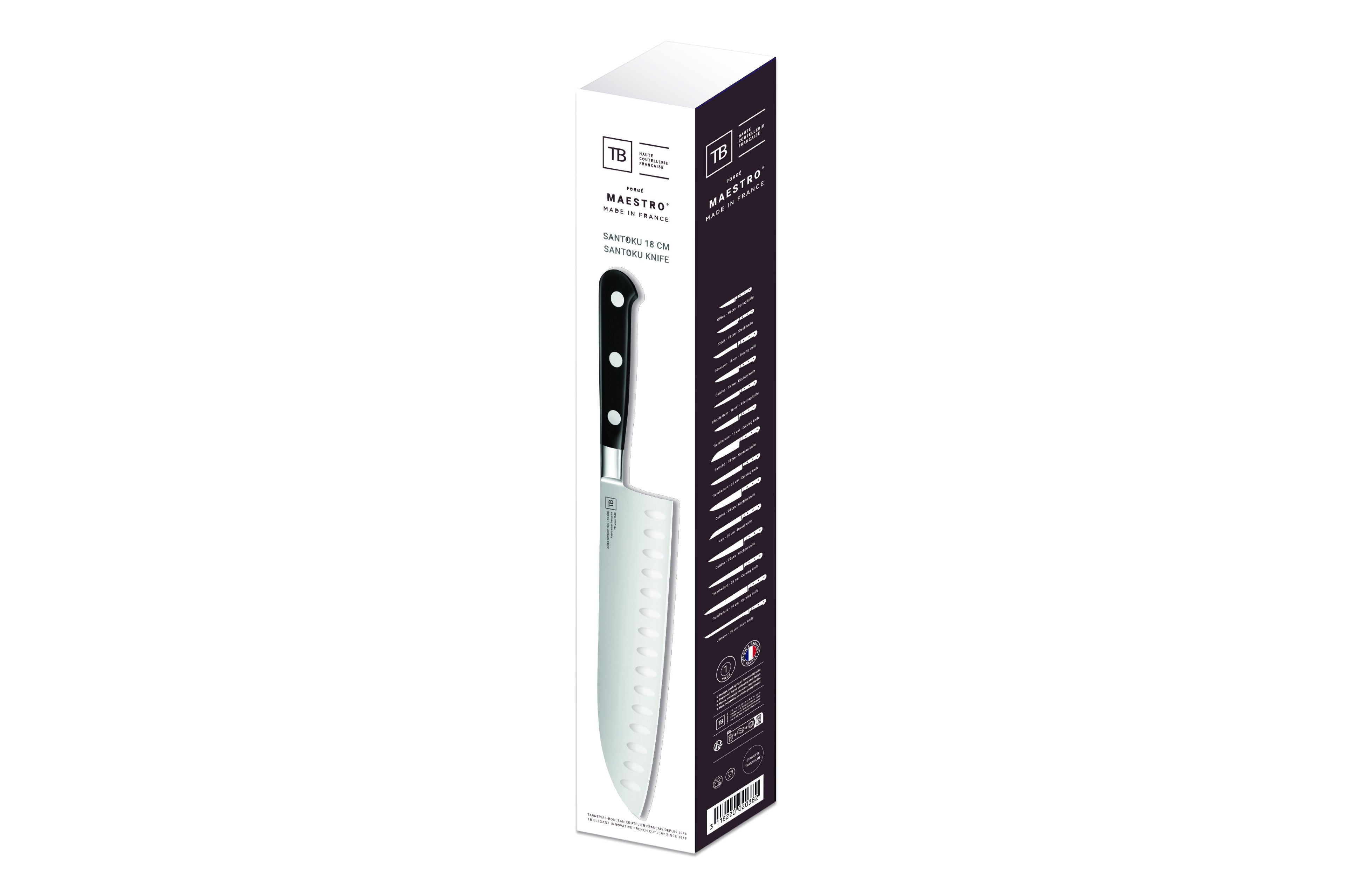 Packaging Maestro santoku