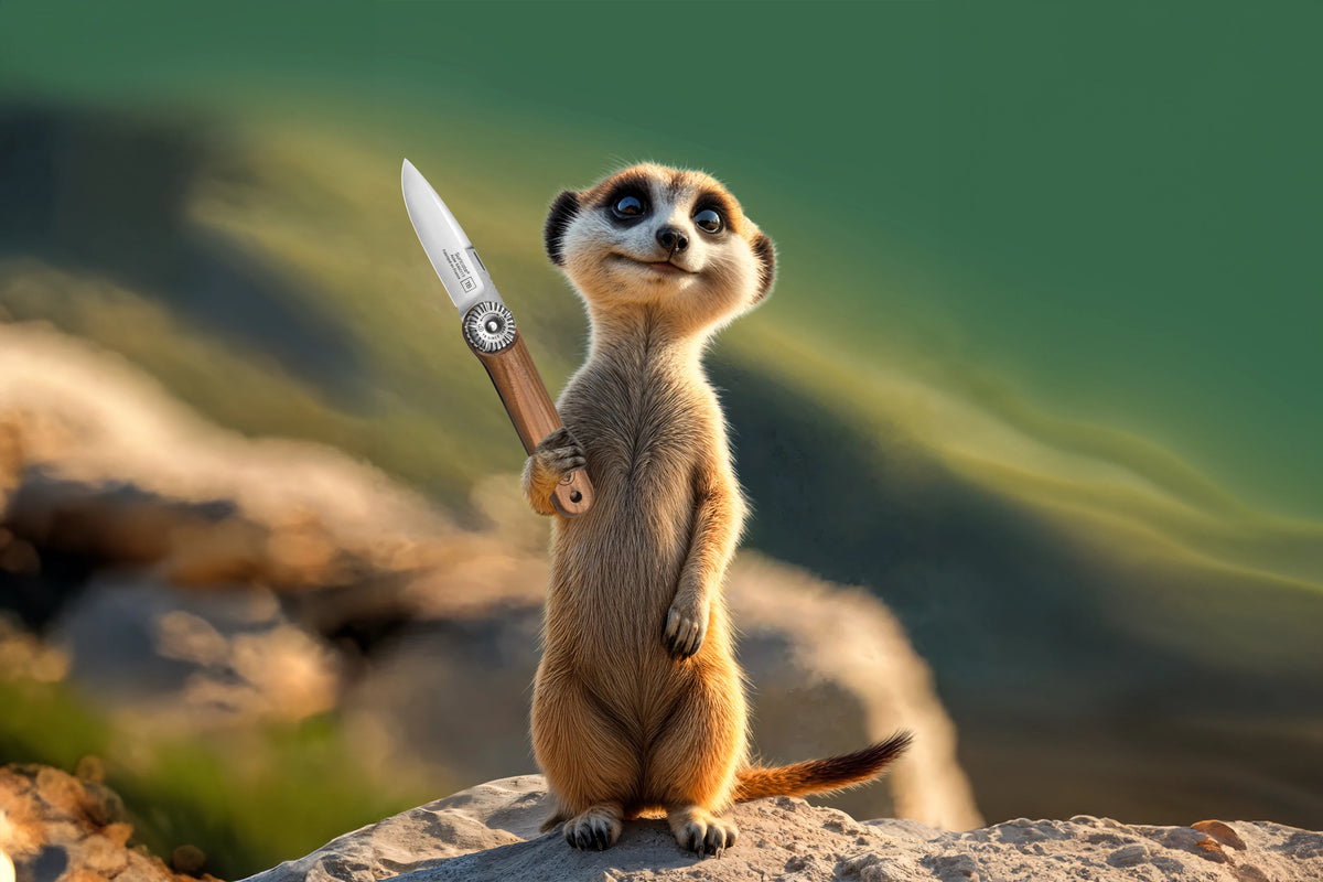 Suricate bestiole Manche Palissandre dos Santos