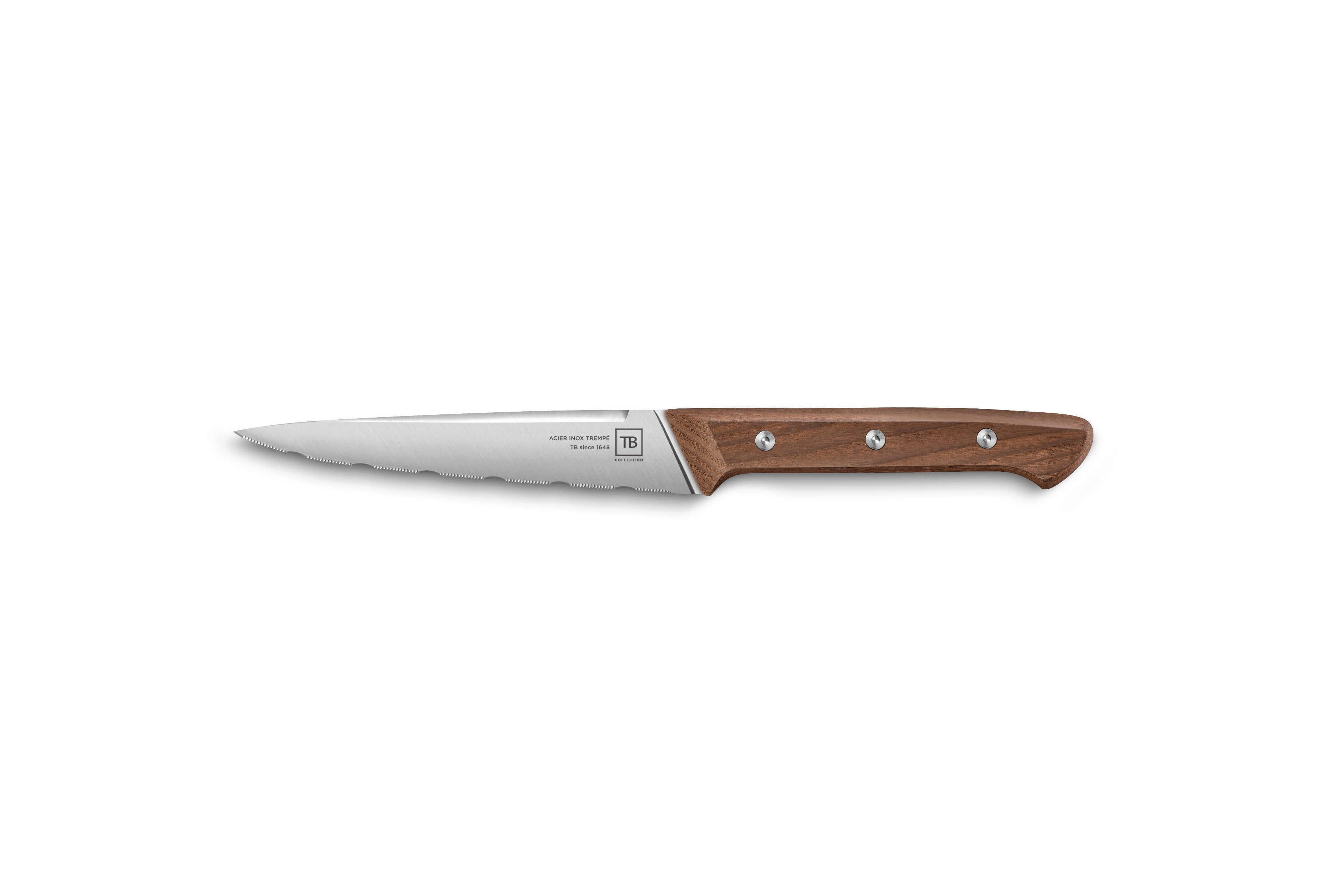 Couteau à Steak microdenté Brigade Bois
